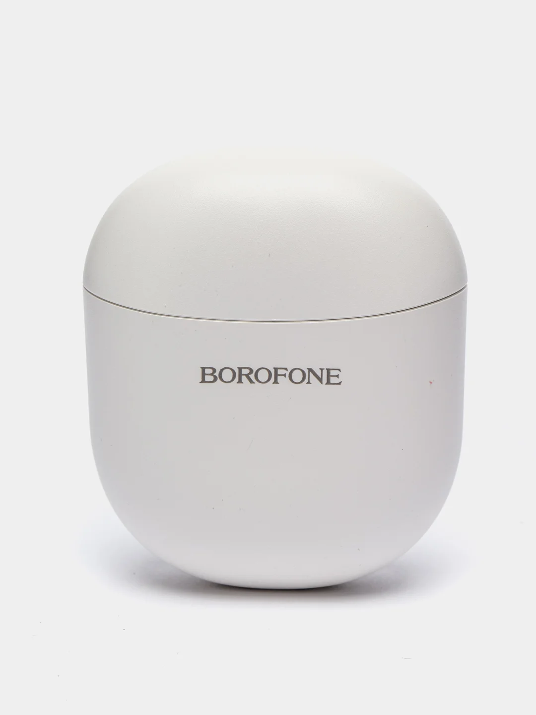 Белый bluetooth-наушники Borofone BE49, с микрофоном TWS