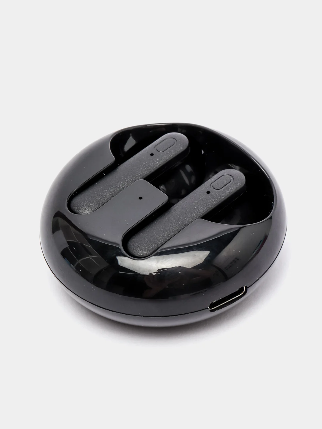 Черный беспроводные bluetooth-наушники вкладыши с микрофоном, BW08