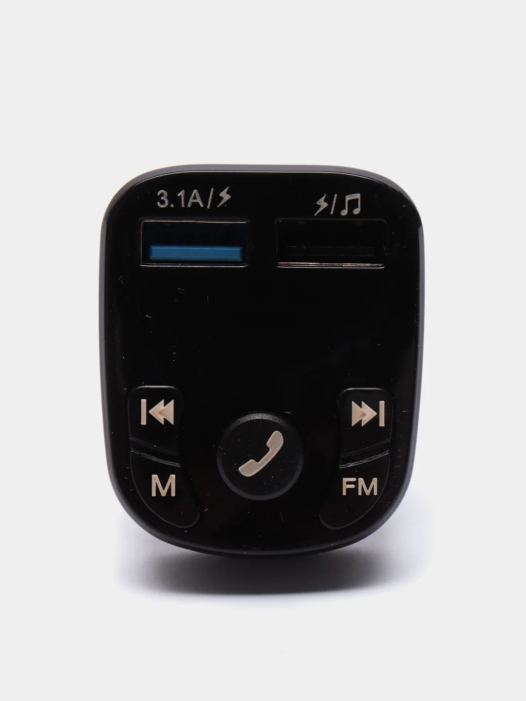 Автомобильный FM трансмиттер Bluetooth с функцией зарядки, настройка любой волны