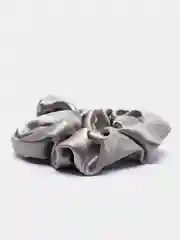 Серебряный шелковая резинка для волос