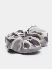 Серебряный шелковая резинка для волос