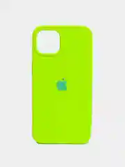 Салатовый чехол Silicone Case для iPhone 13 с закрытым низом