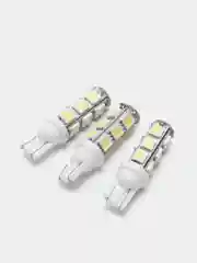 Белый светодиодная автомобильная LED лампа W5W T10, для ДХО и габаритных огней