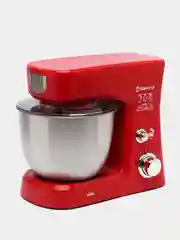 Красный миксер Sakura SA-6327R планетарный, с чашей 3.5л, 1000Вт