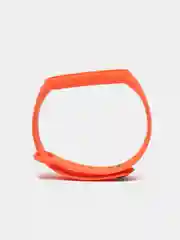 Оранжевый ремешок силиконовый для фитнес браслета Xiaomi Mi Band 5 Mi Band 6 (Ми Банд 5 Ми Банд 6)