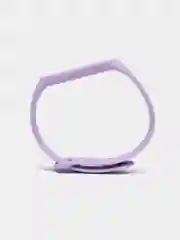 Сиреневый ремешок силиконовый для фитнес браслета Xiaomi Mi Band 5 Mi Band 6 (Ми Банд 5 Ми Банд 6)