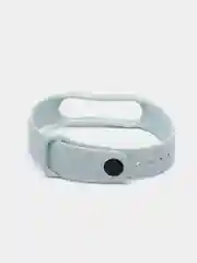 Небесно-голубой ремешок силиконовый для фитнес браслета Xiaomi Mi Band 5 Mi Band 6 (Ми Банд 5 Ми Банд 6)
