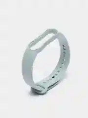 Небесно-голубой ремешок силиконовый для фитнес браслета Xiaomi Mi Band 5 Mi Band 6 (Ми Банд 5 Ми Банд 6)