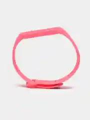 Розовый ремешок силиконовый для фитнес браслета Xiaomi Mi Band 5 Mi Band 6 (Ми Банд 5 Ми Банд 6)