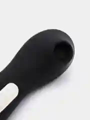 Черный вибратор вакуумный аккумуляторный