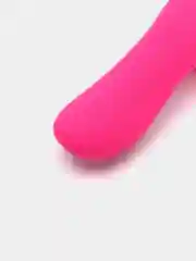 Розовый вибратор вакуумный аккумуляторный