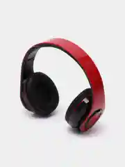 Красный полноразмерные игровые наушники с RGB подсветкой Tws