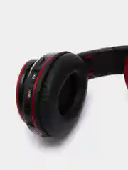 Красный полноразмерные игровые наушники с RGB подсветкой Tws