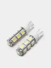 Белый светодиодная автомобильная LED лампа W5W T10, для ДХО и габаритных огней