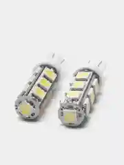 Белый светодиодная автомобильная LED лампа W5W T10, для ДХО и габаритных огней