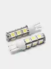 Белый светодиодная автомобильная LED лампа W5W T10, для ДХО и габаритных огней
