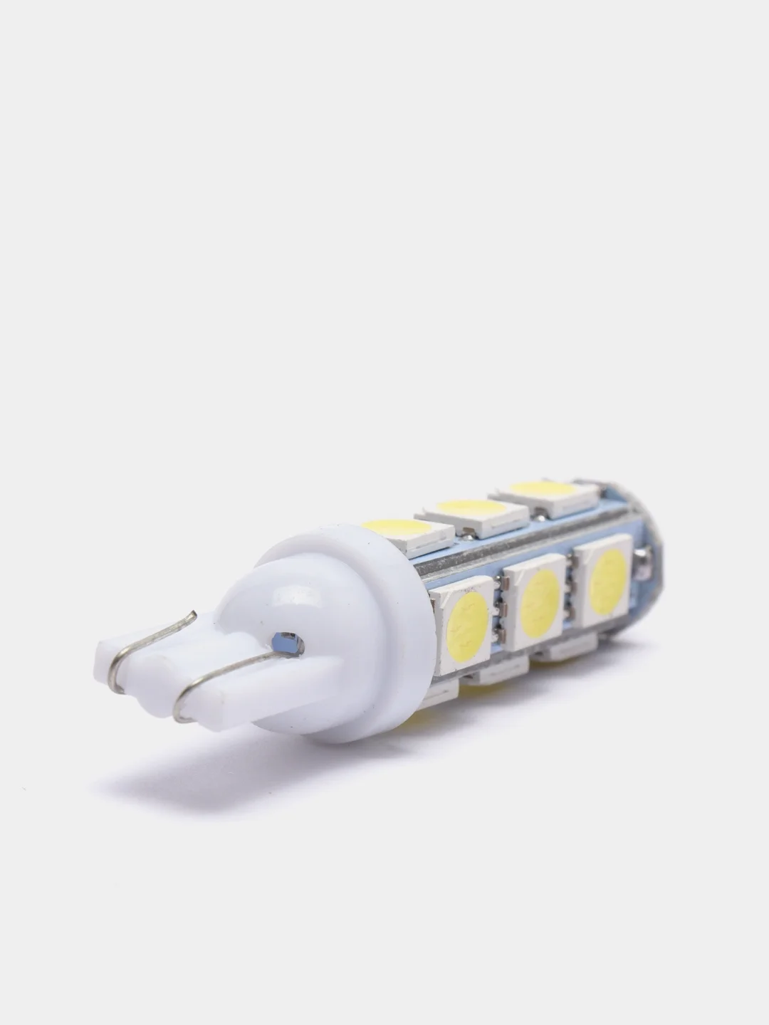 Белый светодиодная автомобильная LED лампа W5W T10, для ДХО и габаритных огней