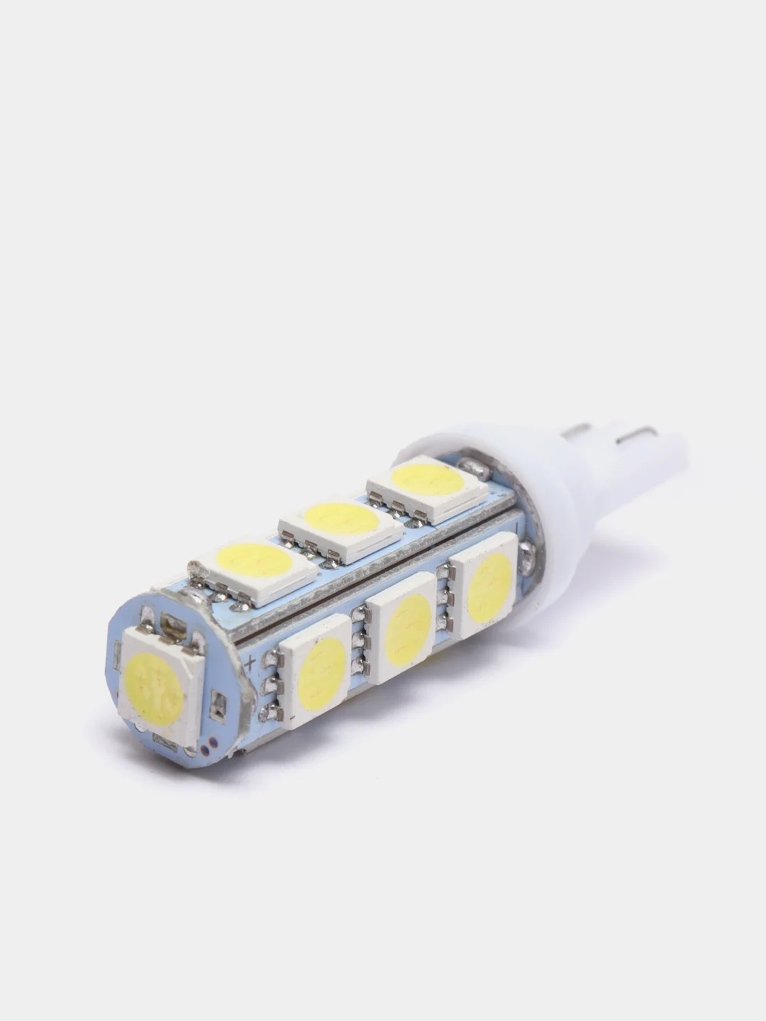 Белый светодиодная автомобильная LED лампа W5W T10, для ДХО и габаритных огней