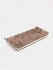 Блюдо прямоугольное  LUCKY "Агат" 29,5х14см