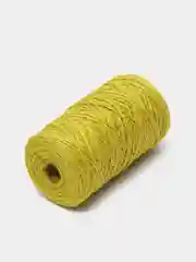 Лимонный шпагат джутовый Halva, 100% джут, цветной