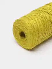 Лимонный шпагат джутовый Halva, 100% джут, цветной