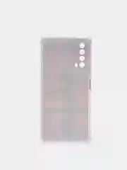 Оранжевый чехол Huawei P Smart 2021, Хуавей П Смарт 2021 силиконовый, с рисунком