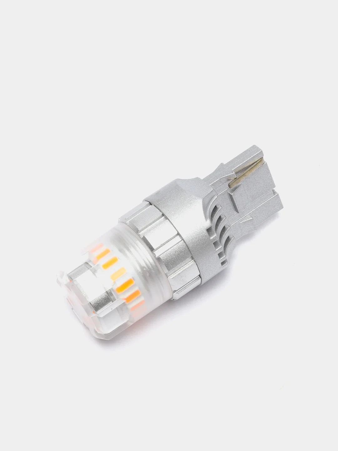 Оранжевый светодиодная лампа для авто ElectroKot RoundLight W21W - Т20, 2 штуки