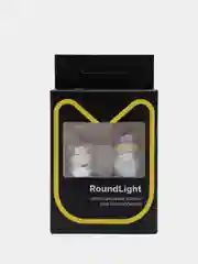 Белый светодиодная лампа для авто ElectroKot RoundLight W21W - Т20, 2 штуки