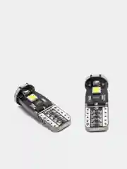 Белый светодиодная лампа ElectroKot MiniMax T10 W5W canbus, 2 штуки, в габаритные огни