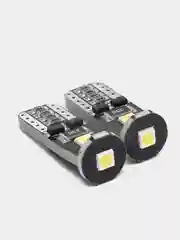 Белый светодиодная лампа ElectroKot MiniMax T10 W5W canbus, 2 штуки, в габаритные огни