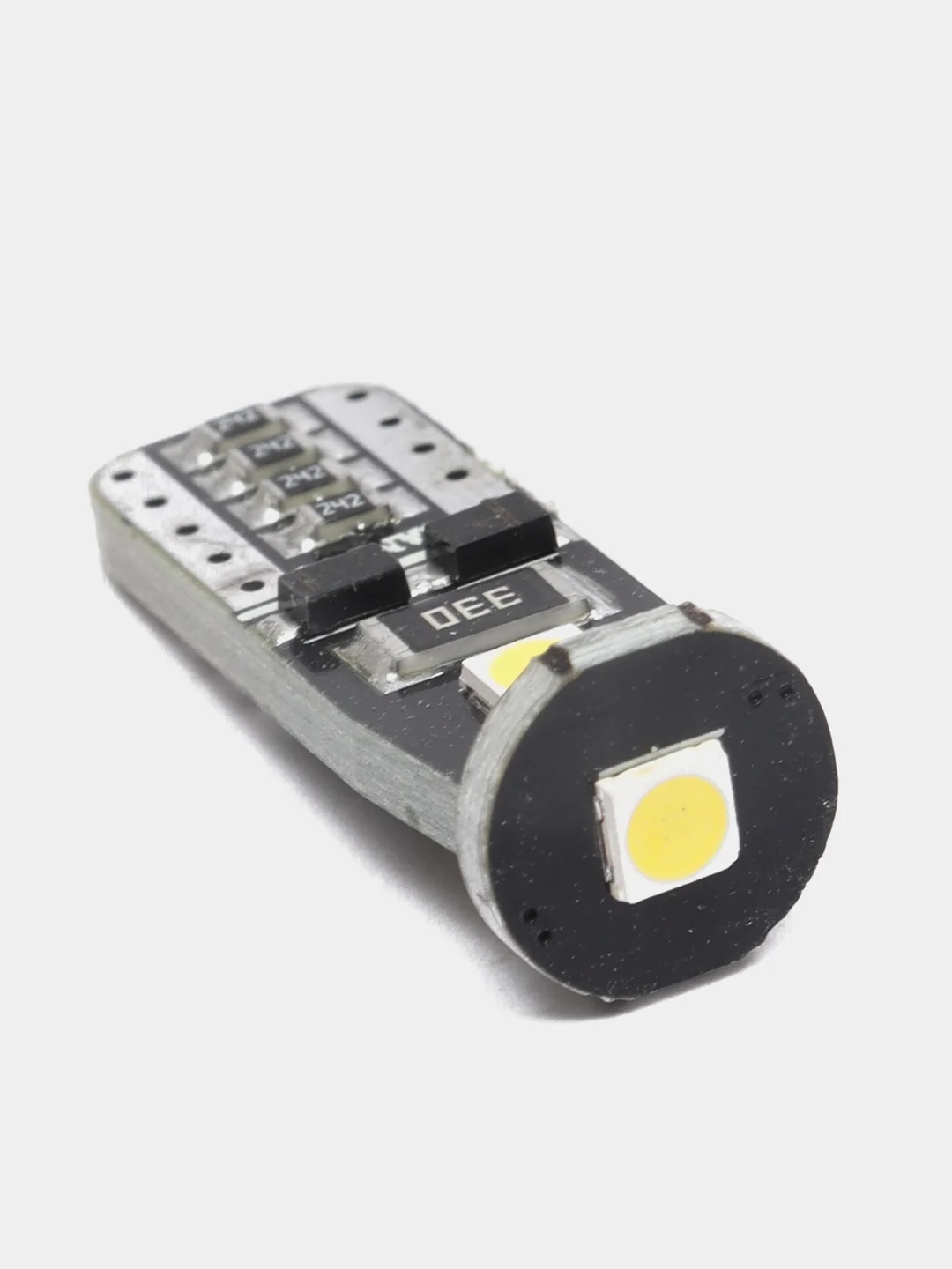 Белый светодиодная лампа ElectroKot MiniMax T10 W5W canbus, 2 штуки, в габаритные огни