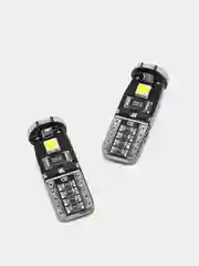Светло-жёлтый светодиодная лампа ElectroKot MiniMax T10 W5W canbus, 2 штуки, в габаритные огни