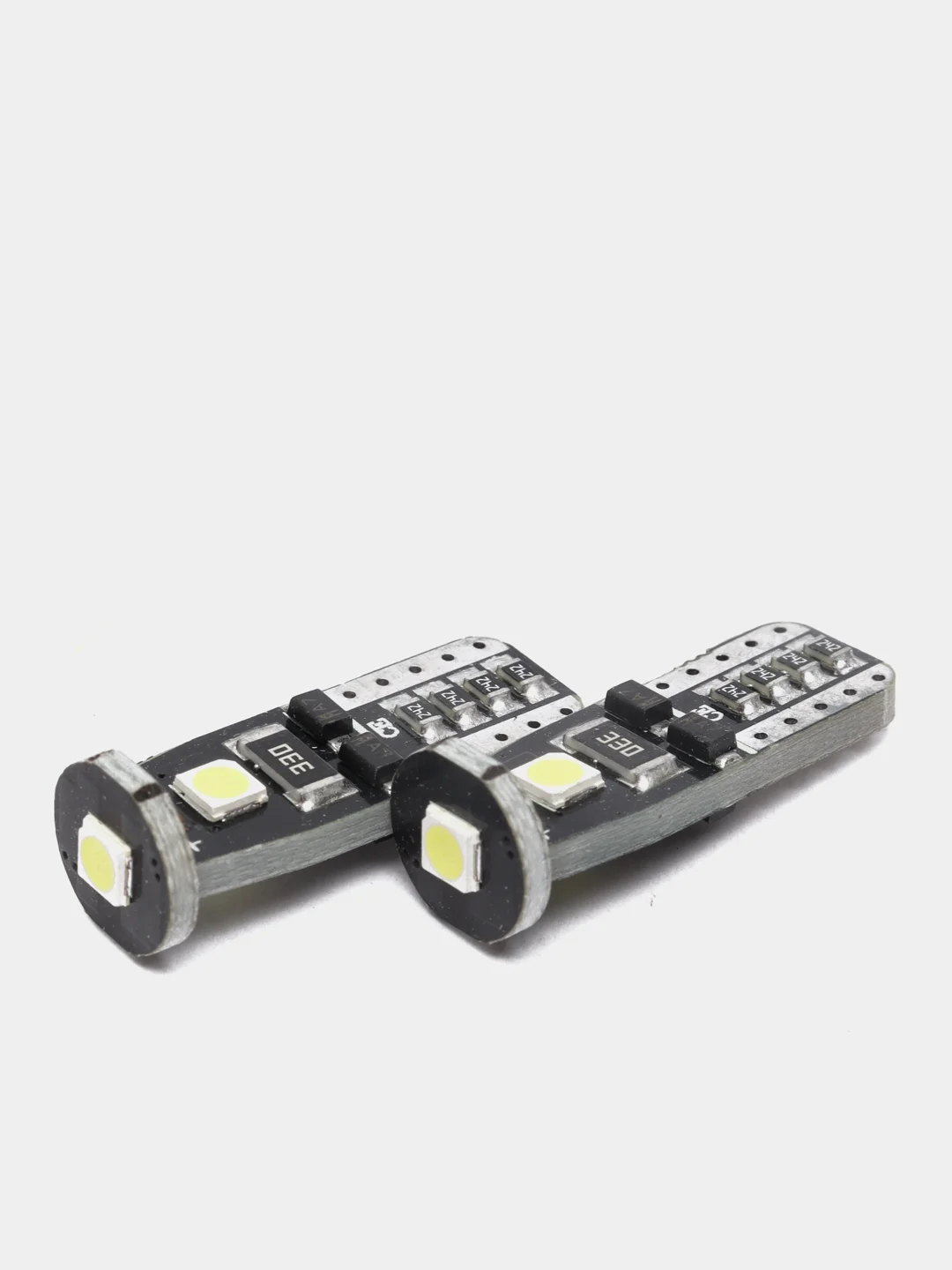 Ледяной светодиодная лампа ElectroKot MiniMax T10 W5W canbus, 2 штуки, в габаритные огни