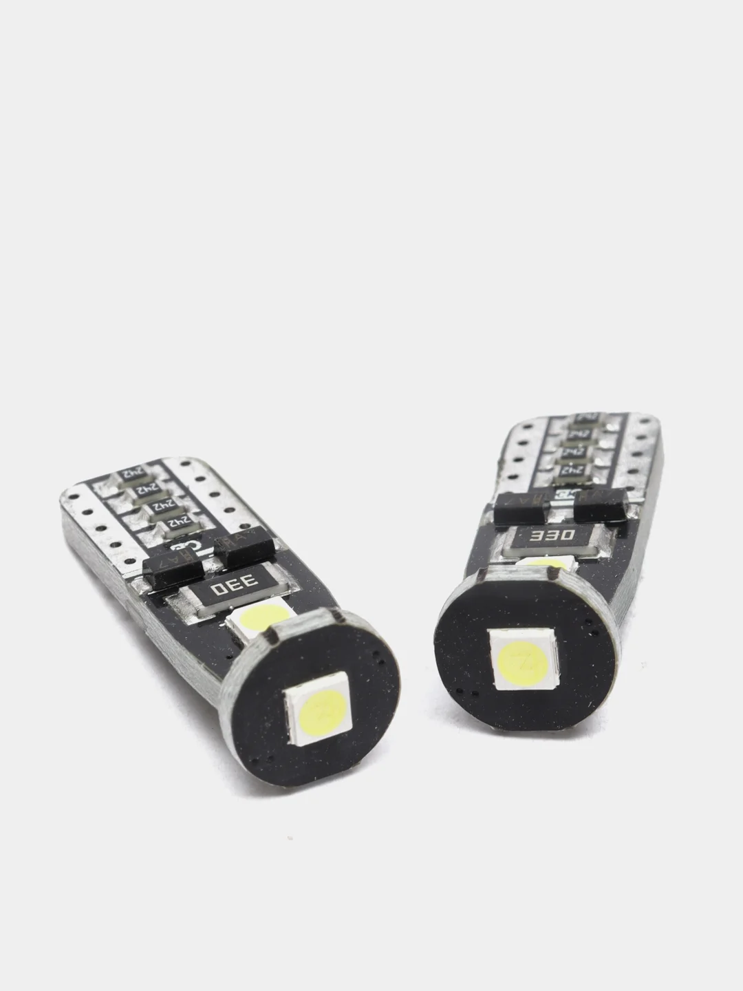 Ледяной светодиодная лампа ElectroKot MiniMax T10 W5W canbus, 2 штуки, в габаритные огни