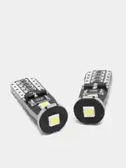 Ледяной светодиодная лампа ElectroKot MiniMax T10 W5W canbus, 2 штуки, в габаритные огни