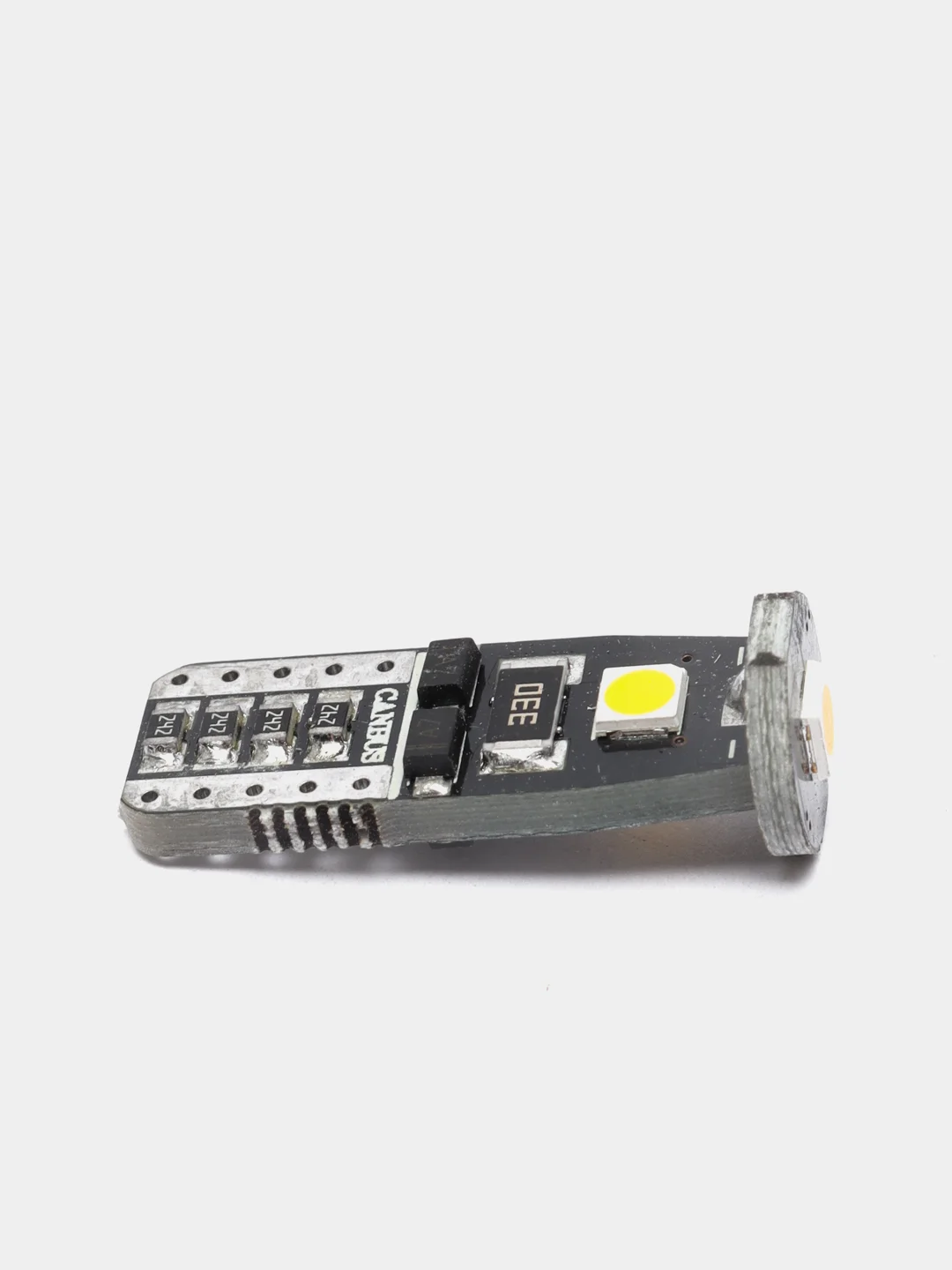 Желтый светодиодная лампа ElectroKot MiniMax T10 W5W canbus, 2 штуки, в габаритные огни