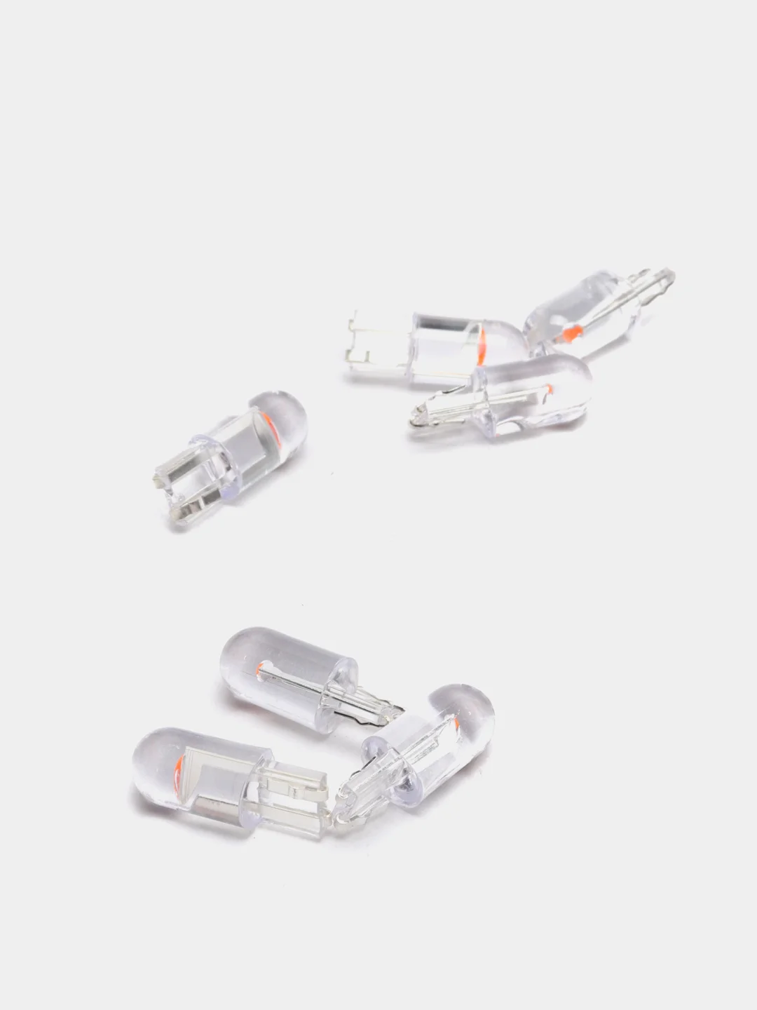 Красный светодиодная лампа для авто ElectroKot Crystal T10 W5W, разные цвета, в габариты