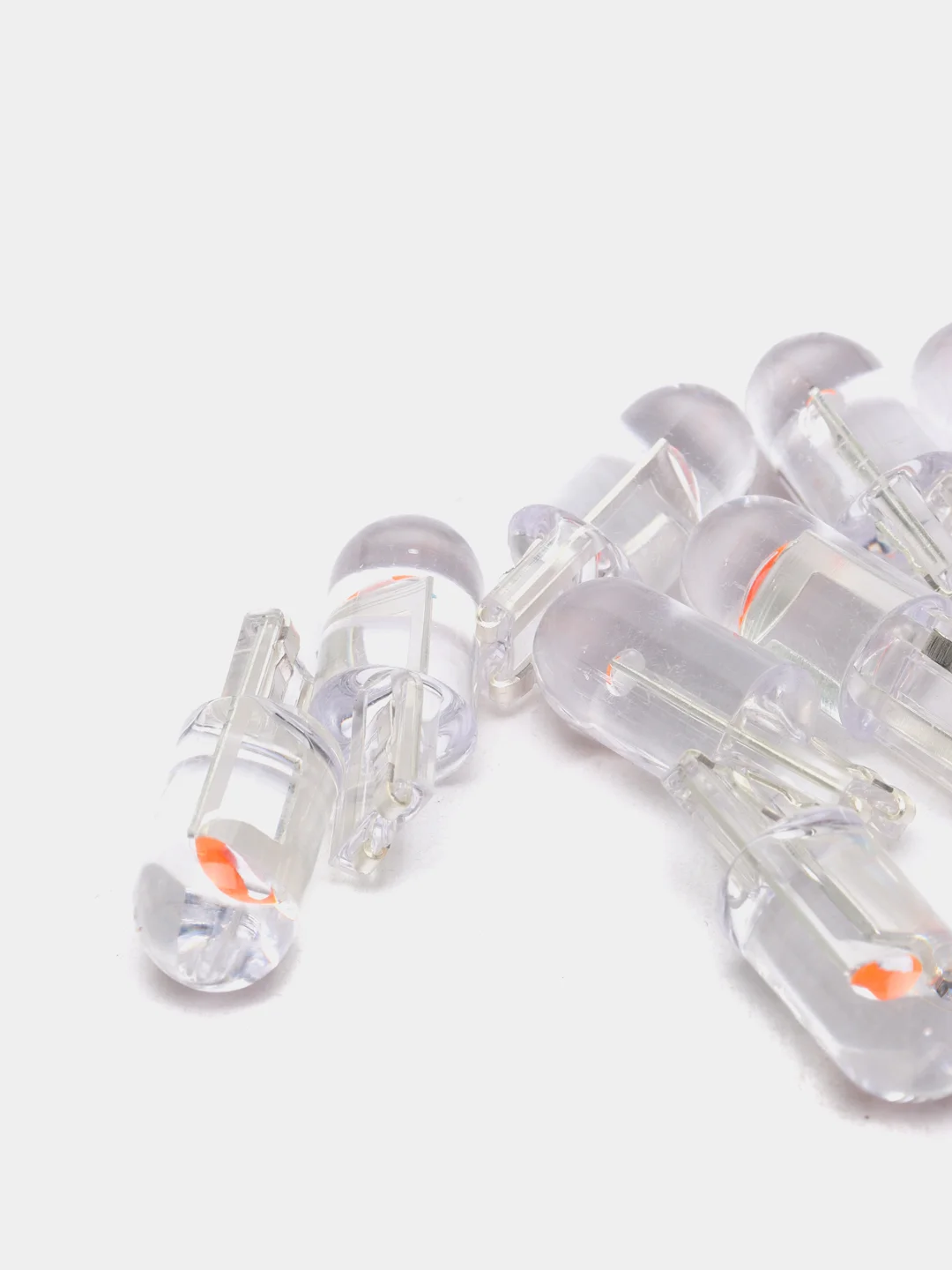 Красный светодиодная лампа для авто ElectroKot Crystal T10 W5W, разные цвета, в габариты