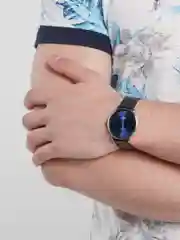 Синий часы мужские Omax
