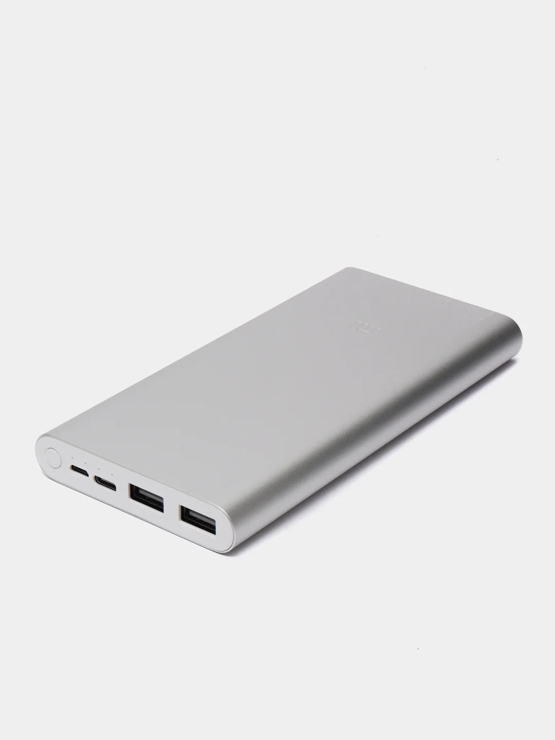Серебряный внешний аккумулятор Xiaomi Mi Power Bank 3 10000 mAh (PLM09ZM)