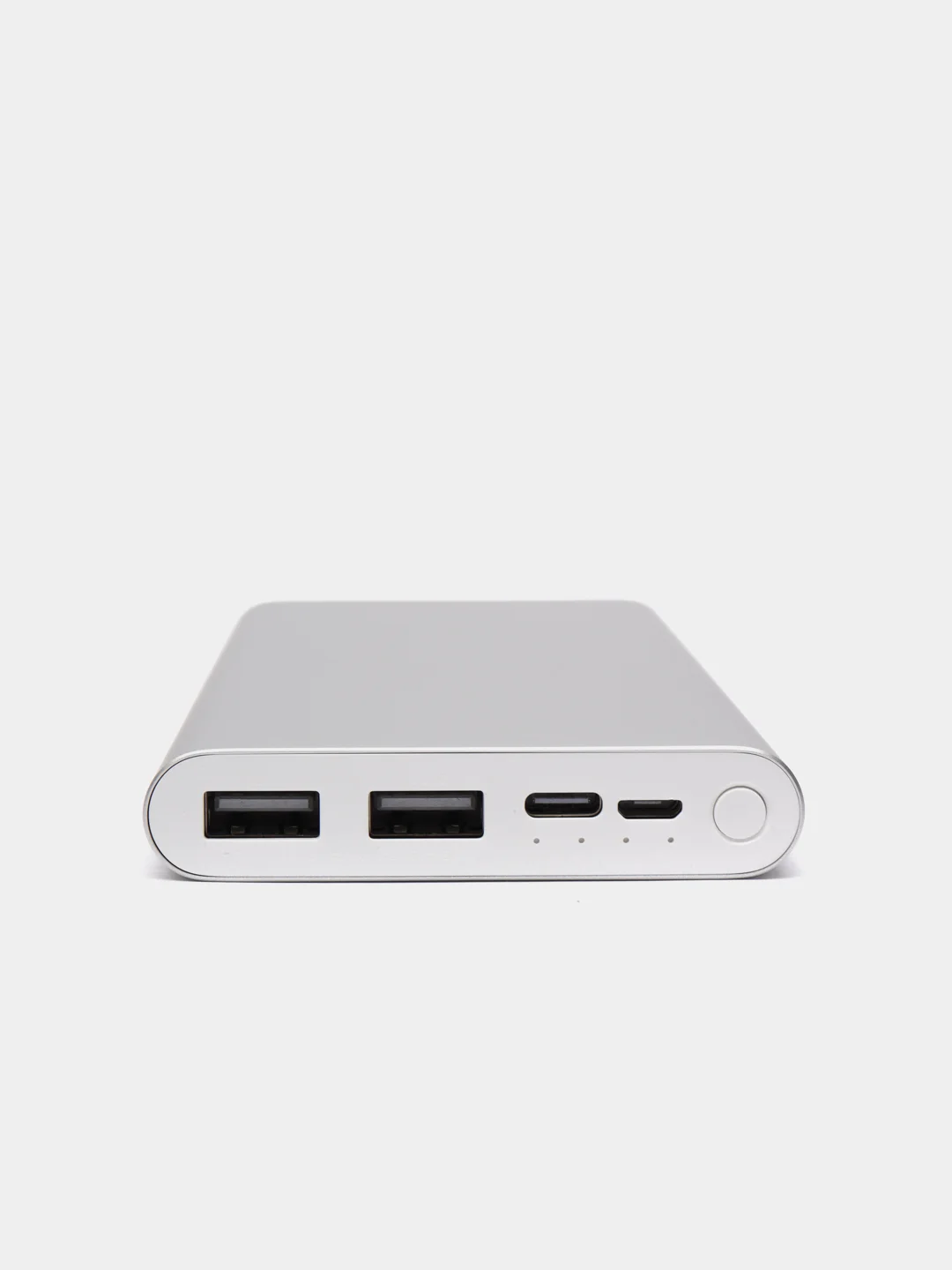 Серебряный внешний аккумулятор Xiaomi Mi Power Bank 3 10000 mAh (PLM09ZM)