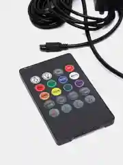 Подсветка салона авто со звуковым контроллером ElectroKot, 4 модуля, 36 LED, ИК-пульт RGB
