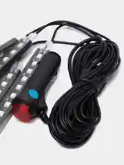 Синий диодная подсветка салона и зоны ног автомобиля ElectroKot, 4 модуля, 36 LED, разные цвета