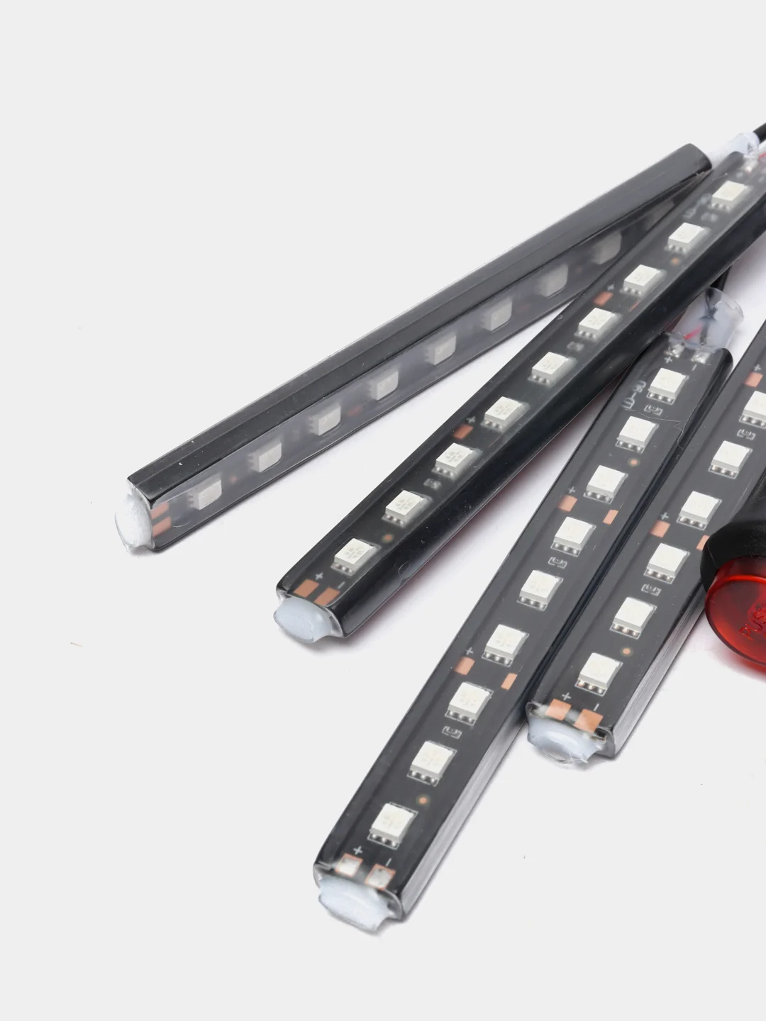Синий диодная подсветка салона и зоны ног автомобиля ElectroKot, 4 модуля, 36 LED, разные цвета