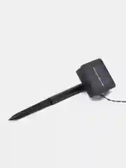 Гирлянда-нить "Сердца", 4,5 м, IP44, тёмная нить, 30 LED,  2 режима, солнечная батарея