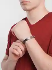 Серебряный мужской браслет