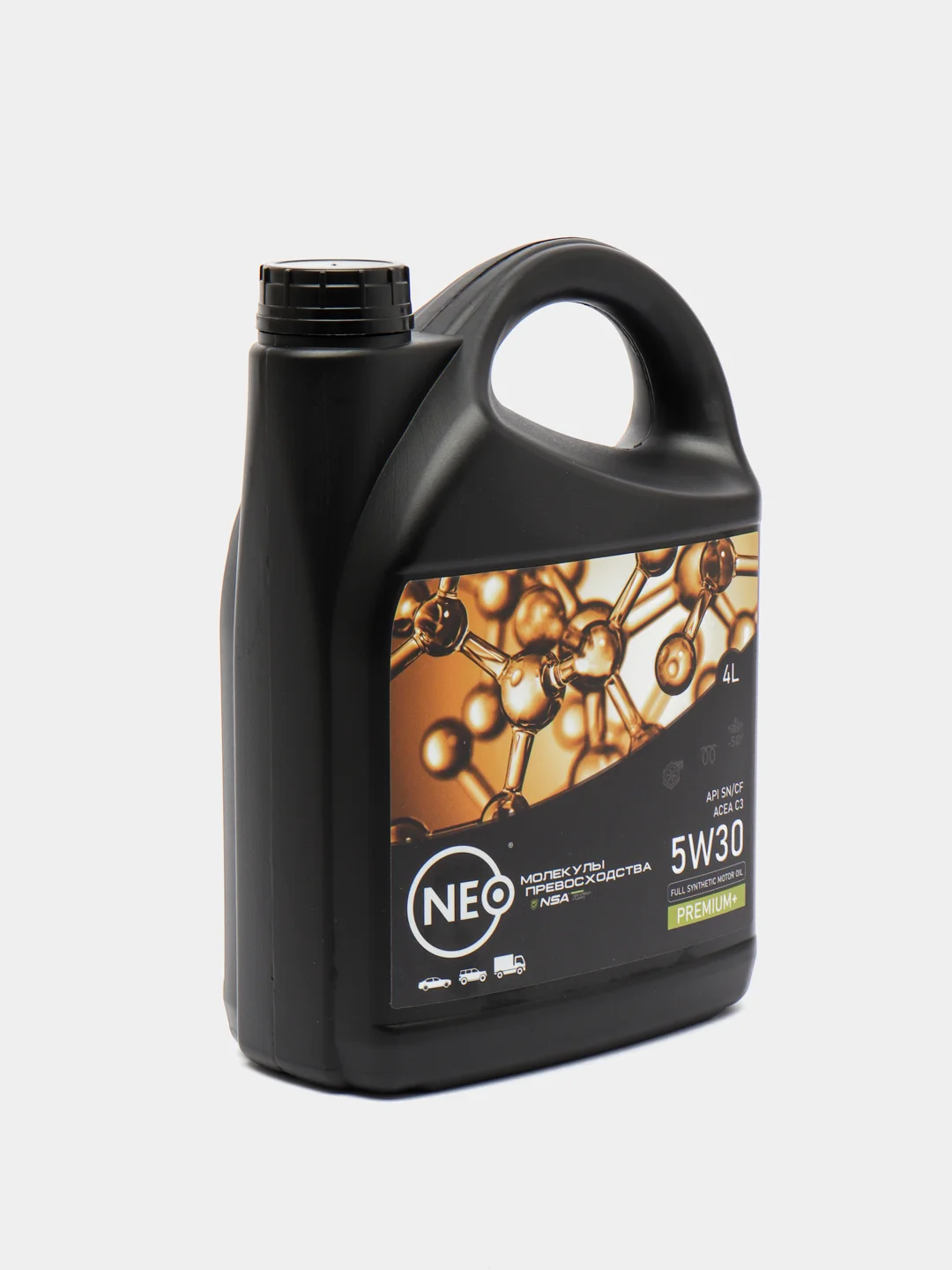 Синтетическое моторное масло премиум качества Neo Revolution 5W-30 - (C3) 1 л, 4 л