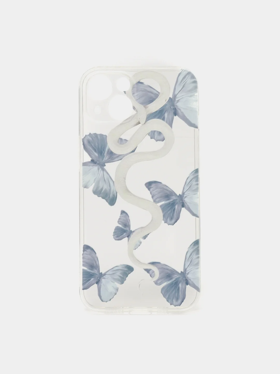 Голубой чехол для iPhone 13, 12, 11, X/XS