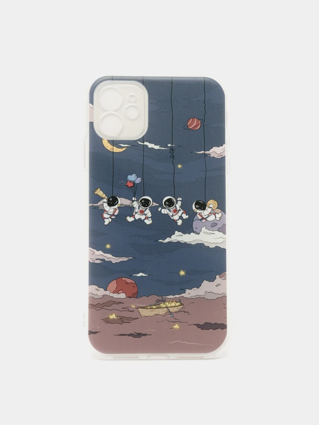 Синий чехол для iPhone 13, 12, 11, X/XS