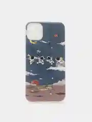 Синий чехол для iPhone 13, 12, 11, X/XS